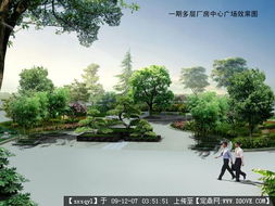 西安出口加工区绿化工程 园林景观设计、施工与图纸资料全览