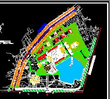 公园寺庙景观绿化设计图纸资源与园林工程实施指南